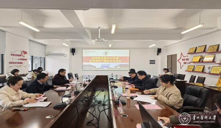 公司党委召开2025年度民主生活会